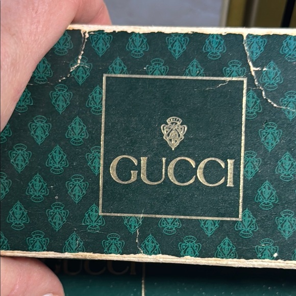 Gucci Vintage Classic Gold Leather Black Watch Full Inclusion ⭐️? main image 4